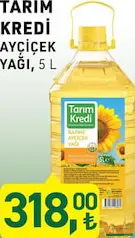 TARIM KREDİ AYÇİÇEK YAĞI 5 L TARIM KREDİ AYÇİÇEK YAĞI 5 L